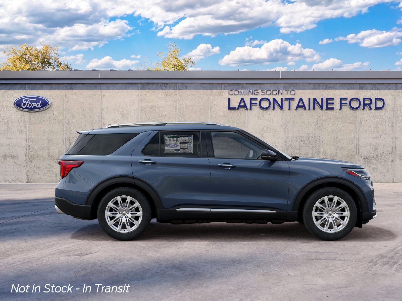 2027 Ford Explorer Platinum In-Transit