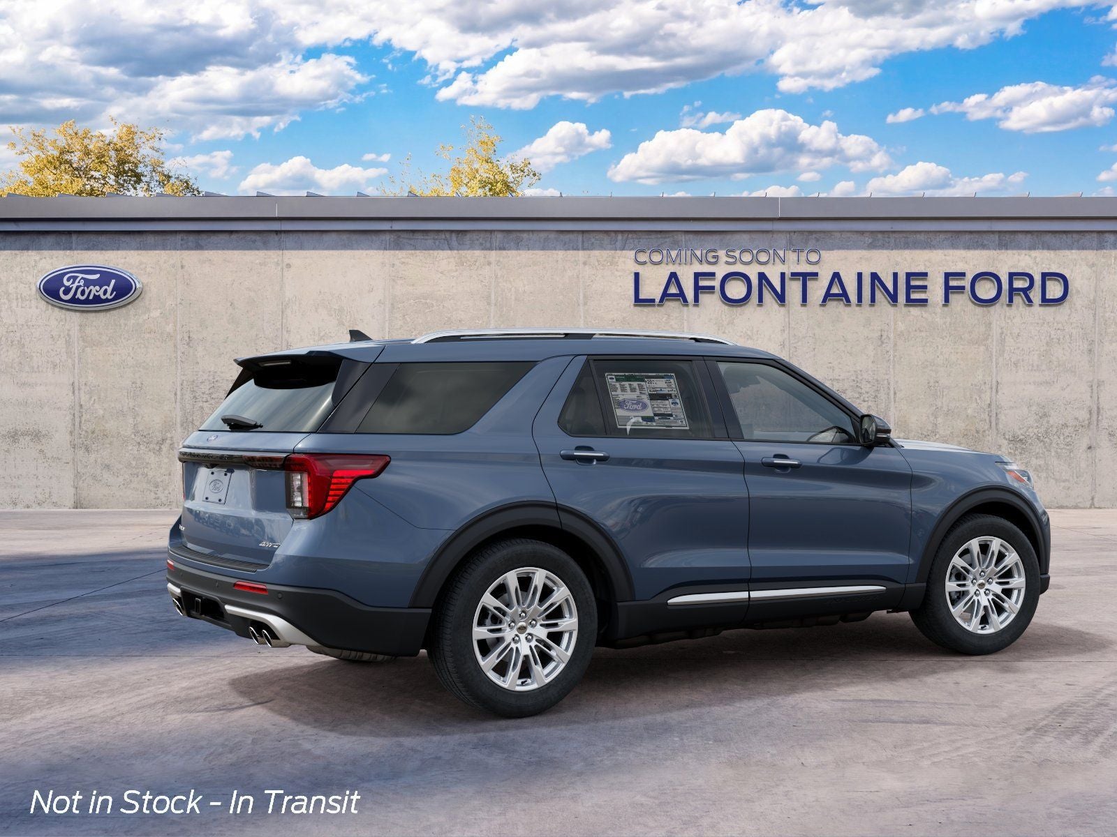 2027 Ford Explorer Platinum In-Transit