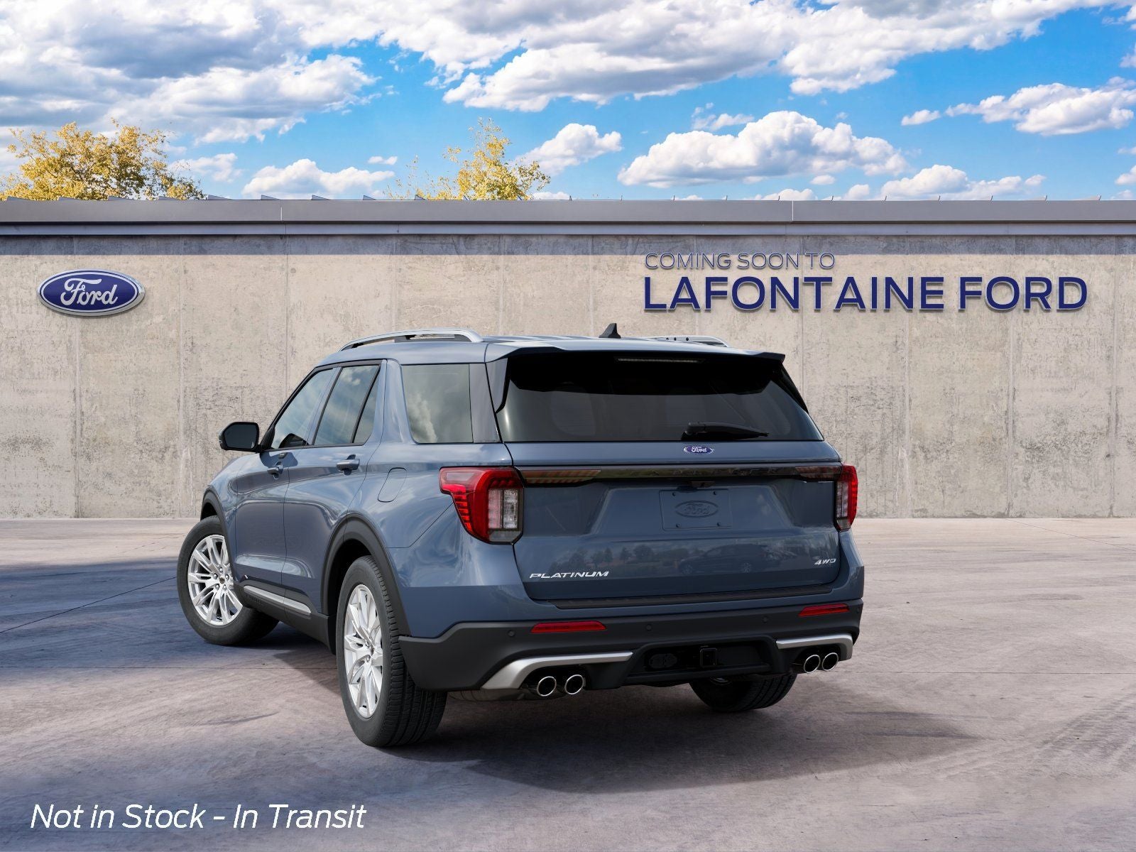 2027 Ford Explorer Platinum In-Transit