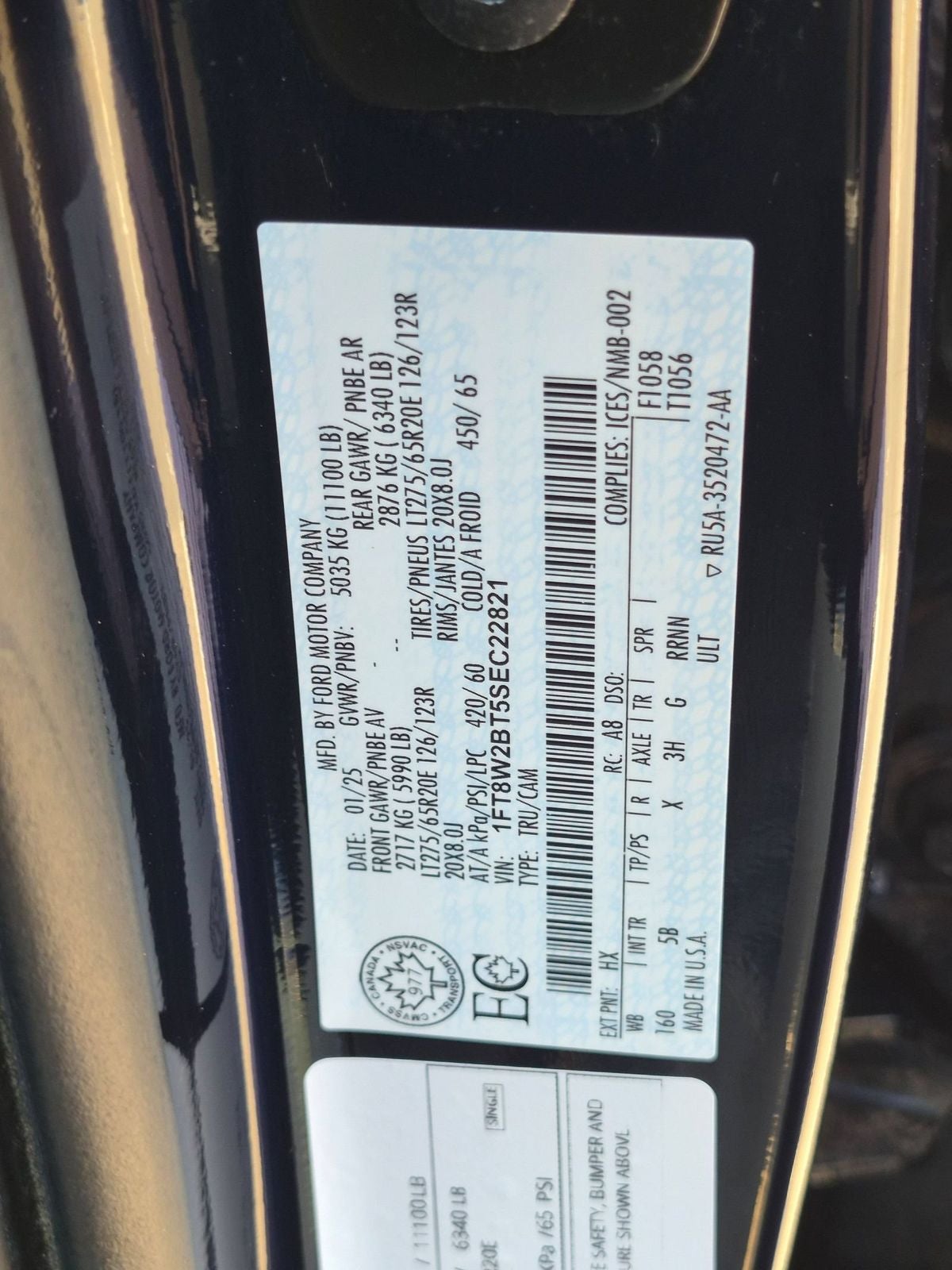 2025 Ford F-250SD Lariat 4X4