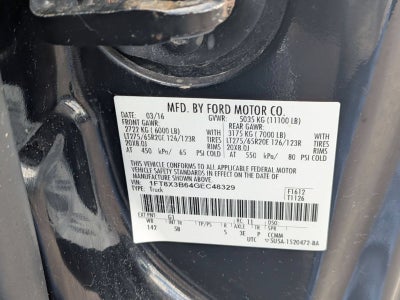 2016 Ford F-350SD Lariat 4X4