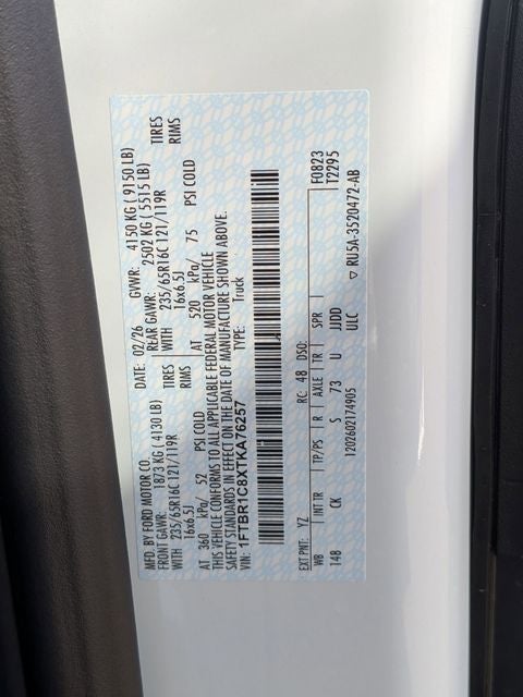 2026 Ford Transit-250 Base