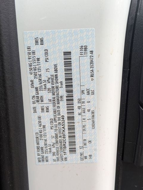 2026 Ford Transit-250 Base