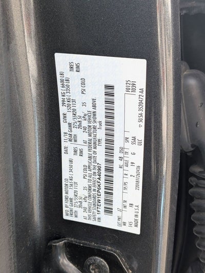 2019 Ford F-150 XLT