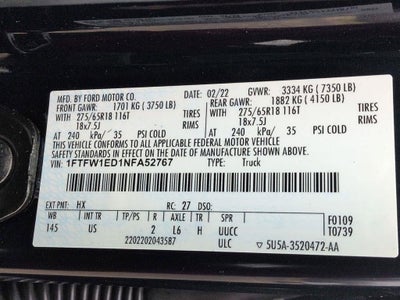 2022 Ford F-150 XLT