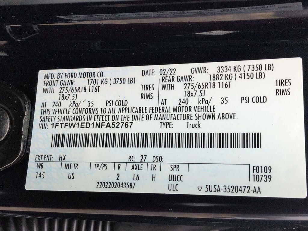 2022 Ford F-150 XLT