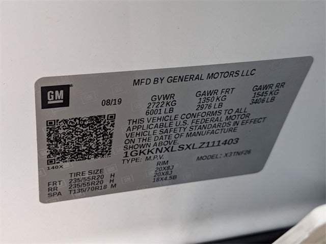 2020 GMC Acadia Denali