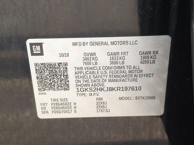 2019 GMC Yukon XL Denali