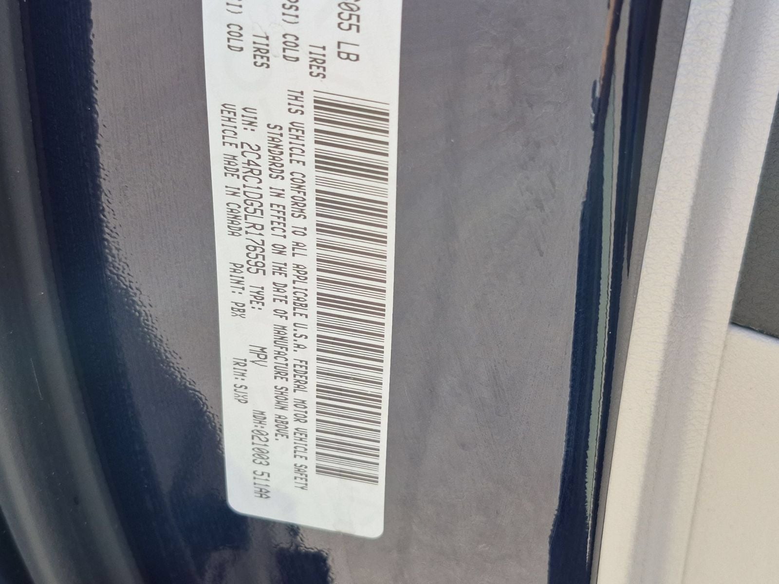 2020 Chrysler Voyager LXI