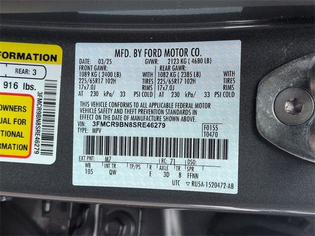 2025 Ford Bronco Sport Big Bend