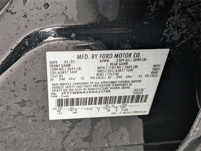 2025 Ford Maverick Tremor