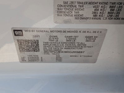 2024 GMC Sierra 1500 Elevation 4X4