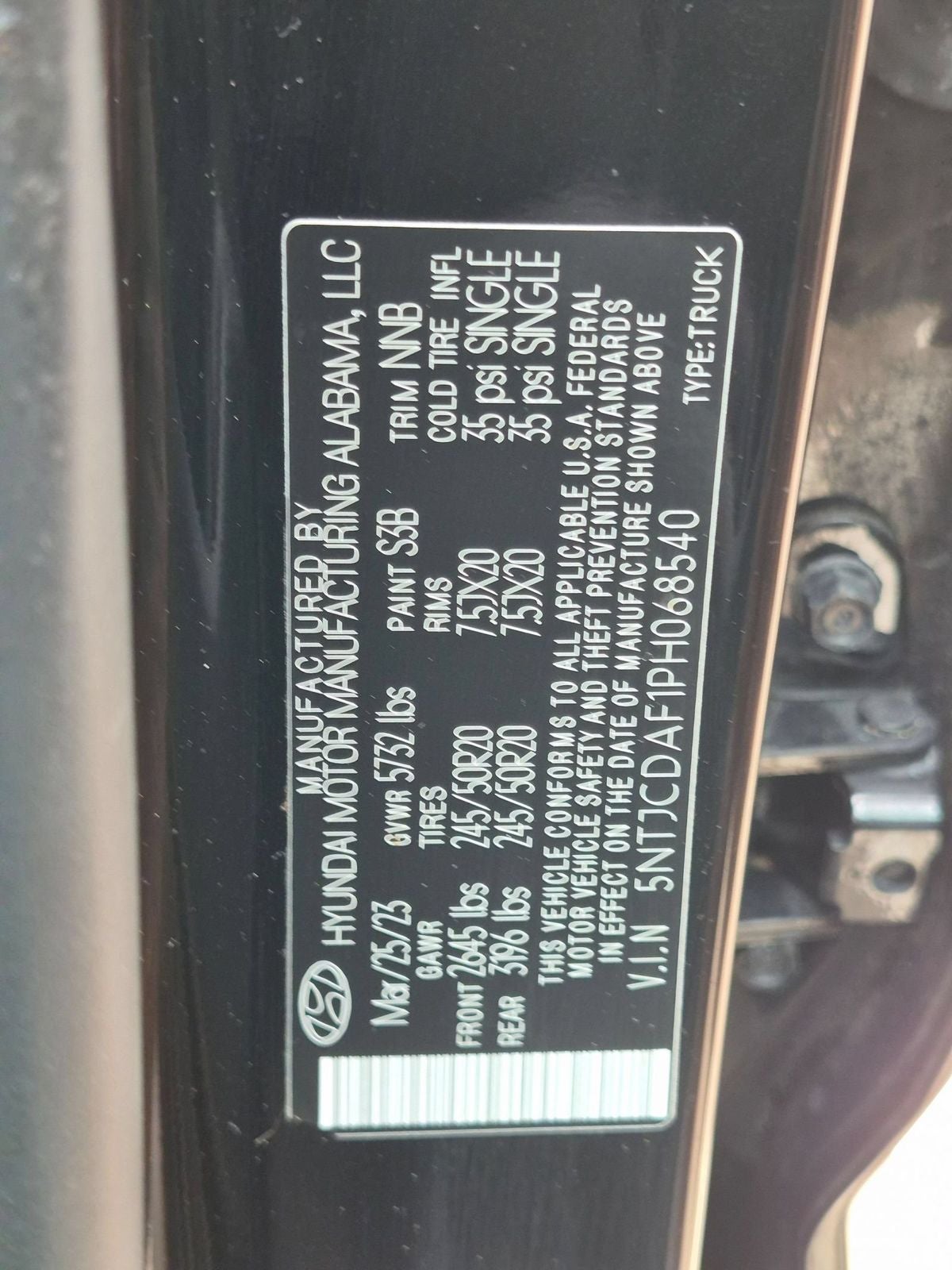 2023 Hyundai Santa Cruz NIGHT AWD