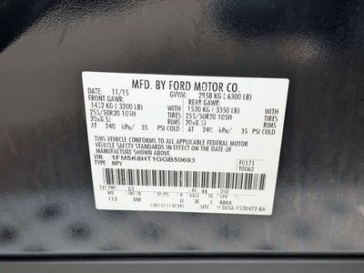 2016 Ford Explorer Platinum