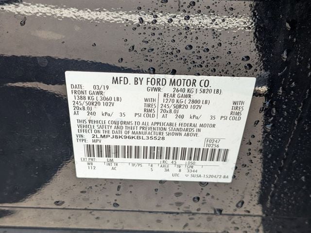 2019 Lincoln Nautilus Select