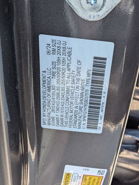 2025 Honda Pilot Touring AWD