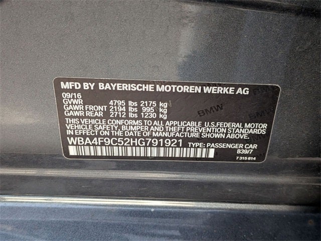 2017 BMW 4 Series 430i Gran Coupe