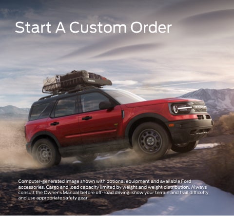 Start a custom order | LaFontaine Ford Birch Run in Birch Run MI