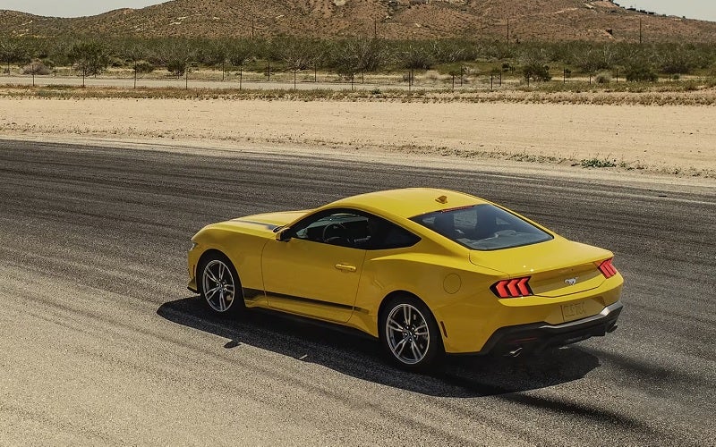 New Ford Mustang in the Desert