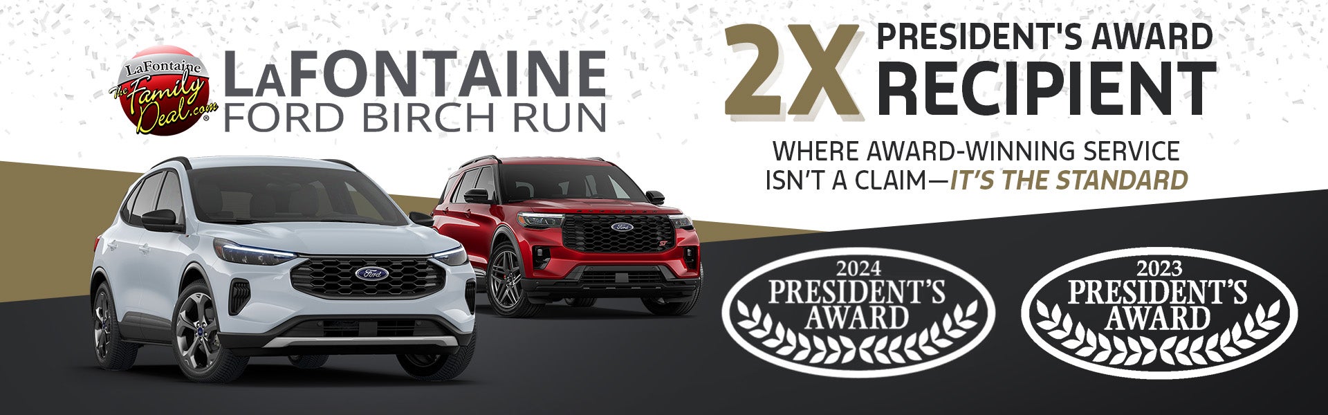 2X Presidents Award Recipient